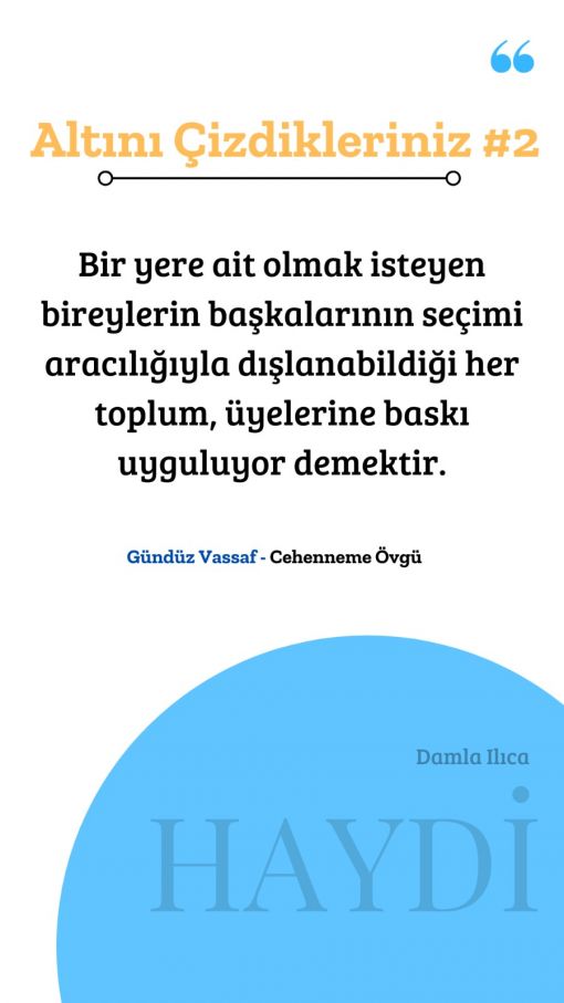 altını çizdiklerin 2