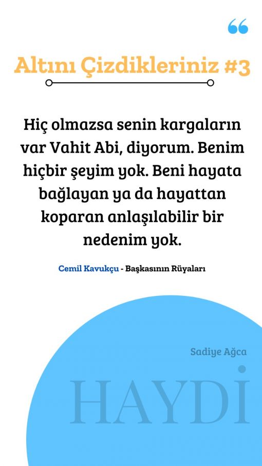 altını çizdikleriniz 3
